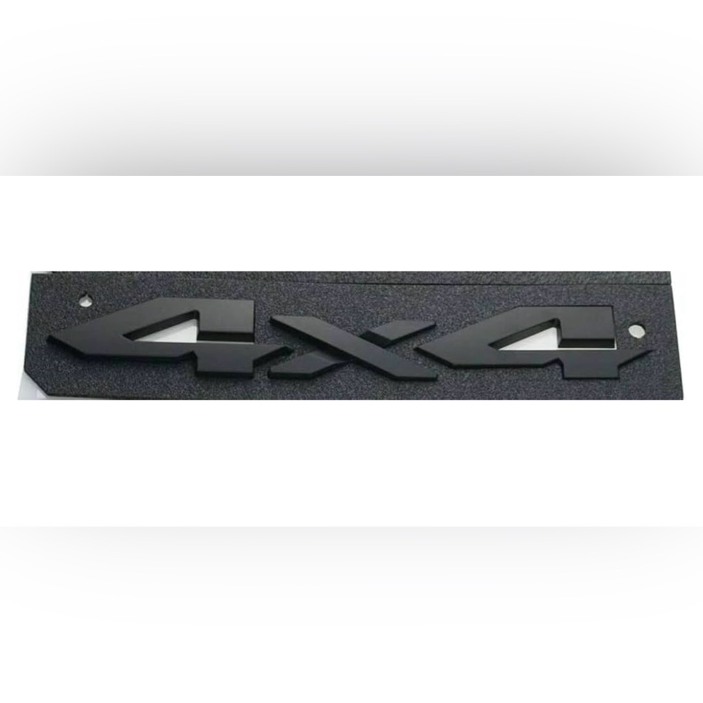 Matte Black 4X4 Letters Truck Tailgate Emblems Badge Nameplate Decals for Ram